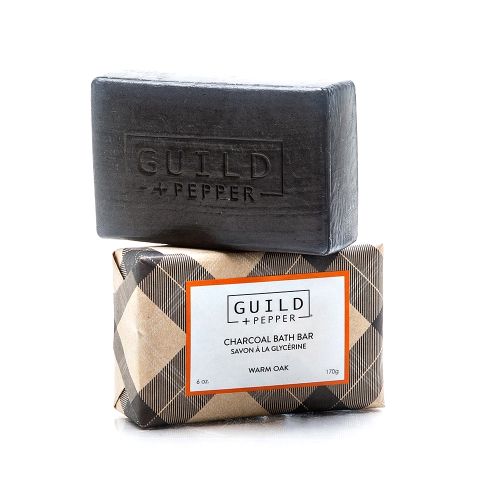 Guild+Pepper Charcoal Bath Bar, 6oz/170ml